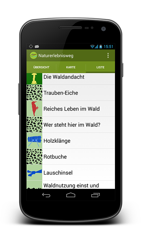 Naturerlebnisweg Screenshot